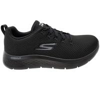 Skechers Go Walk Flex Vespid, Scarpe da Ginnastica Uomo, Nero, 44.5 EU
