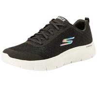 Skechers Go Walk Flex, Vai A Camminare Flessibile Viva Donna, Black Textile/White Trim, 36 EU