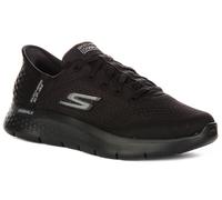 Skechers Go Walk Flex World Slip-Ins In Rete Trainer Da Uomo Nero UK 7 - 12