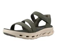 Skechers SANDALO DONNA SLIP-INS GO WALK GLIDE STEP KAKI, verde, 39 EU