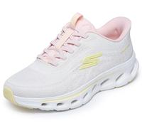 Skechers Go Walk Glide-Step 2.0 Maria Sneaker, da Donna, Rosa Naturale, 4.5 UK