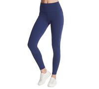 Skechers - Go Walk High Waisted Legging, Leggings Donna | Camminare, tessuto GO-FLEX, elasticizzato a 4 vie, assorbe l'umidità, UPF 40+, vita alta