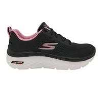 Skechers Vai A Piedi Hyper Burst, Scarpe per jogging su strada Donna, Tessuto Nero Con Finiture Rosa, 38 EU
