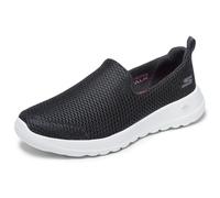 Skechers Go Walk Joy, Scarpe da ginnastica Donna, Black White, 37.5 EU Larga
