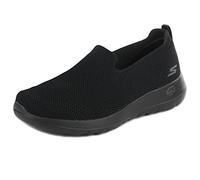 Skechers Go Walk Joy Sensational Day, Scarpe da ginnastica Donna, Finiture In Tessuto Nero, 39 EU