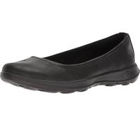 Skechers Go Walk Lite - Gem, Ballerine punta chiusa Donna, Black Textile Trim Bbk, 41 EU