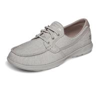 Skechers Go Walk Lite - Isla Scarpe da Barca Donna, Beige (Taupe), 39 EU