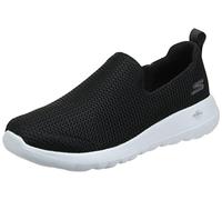 Skechers Go Walk Max-Athletic Air Mesh Slip on Walking Shoe, Scarpe da Passeggio Uomo, Nero e Bianco, 43 EU X-Larga