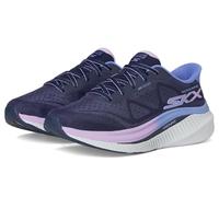 Skechers Go Walk Max Cushioning Arch Fit Areena, Scarpe da Ginnastica Donna, Navy Textile/Lavender Trim, 37 EU