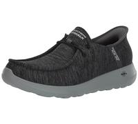 Skechers Go Walk Max Free Hands Slip ins Uomo, Carbone/Nero, 45.5 EU