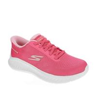 Skechers Go Walk Now - Sneaker da Donna Senza Mani, Rosa Caldo, 36 EU