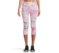 Skechers Go Walk Seascape Floral Capri Leggings, Crema/Multi, M Donna