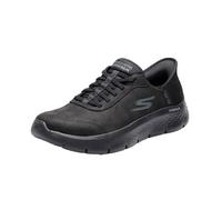 Skechers Go Walk Flex, Scarpe da Ginnastica Donna, Light Black Logo, 36 EU