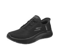 Skechers Go Walk Flex Grand Entry Slip-On da Donna, Finiture in Tessuto Nero., 35 EU