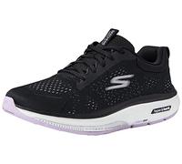 Skechers Go Walk Workout Walker Outpace, Sneaker Donna, Black Violet, 38.5 EU