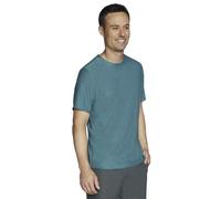 Skechers Godri all Day-Maglietta T-Shirt, Adriatic Blue, L Uomo