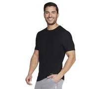 Skechers Godri all Day-Maglietta T-Shirt, Nero, M Uomo