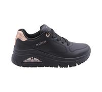 Skechers Donna UNO Icon - Idolized Air Sneaker in Nero, Taglia 40