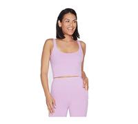 Skechers GOFLEX Joy Longline Bra T-Shirt, African Violet, XS Donna