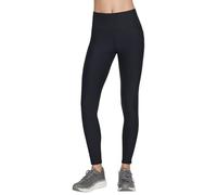 Skechers Donna GO FLEX RIB Full Length High-Waisted Legging in Nero, Taglia Medio