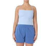 Skechers Goflex Slim Strappy Tank Poliestere Donna Argento Activewear Canotte
