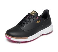 Skechers Donna Waterproof: GO GOLF Jasmine 2 Shoes in Nero/Rosa, Taglia 37.5