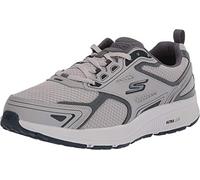 Skechers GOrun Consistent - Scarpe da Ginnastica per Allenamento Atletico, Corsa, Camminata, con Schiuma raffreddata ad Aria, Uomo, Colore: Grigio e Multicolore, 46 EU X-Larga