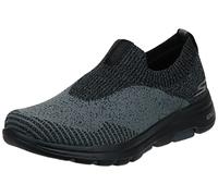 Skechers Gowalk 5-Stretch Fit Athletic Slip-on Casual Loafer Walking Shoe, Scarpe da Ginnastica Uomo, Nero Carbone, 45.5 EU