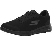 Skechers Gowalk 5 Trainers-Sporty Workout/Walking Shoes with Air-Cooled Foam, Scarpe da Ginnastica Uomo, Nero, 50 EU Larga