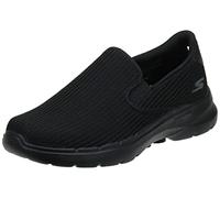 Skechers Gowalk 6 - Scarpe da Passeggio da Uomo, Elasticizzate, Senza Lacci, per Atletica, Nero, 10.5 X-Wide