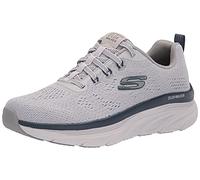 Skechers - Gowalk Arch Fit, Scarpa Sportiva da Passeggio, con Schiuma raffreddata ad Aria, da Uomo, Blu Marino, Grigio, 45.5 EU X-Ancho