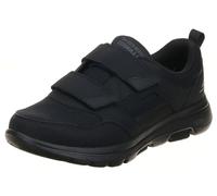 Skechers Gowalk-Athletic Hook And Loop Walking Shoes | Two Strap Sneakers | Air-Cooled Foam, Scarpe da Ginnastica Uomo, Nero, 42.5 EU X-Larga
