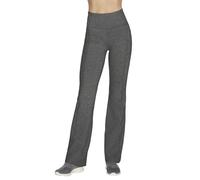 Skechers Gowalk Evolution Flare Pant II da Donna, Grigio Carbone, L