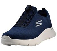 Skechers Gowalk Flex - Scarpe da Ginnastica da Uomo Senza Lacci, Casual, con Schiuma raffreddata ad Aria, Blu Navy/Blu, 11.5 X-Wide