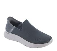 Skechers Gowalk Flex - Scarpe da ginnastica da uomo, senza maniche, senza lacci, casual, da passeggio, Grigio scuro, 11.5 Wide