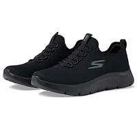 Skechers Gowalk Flex-Athletic Slip-on Casual Walking Shoes with Air Cooled Foam Sneakers, Scarpe da Ginnastica Uomo, Nero 2, 42.5 EU