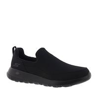 Skechers Gowalk Max Privy-Scarpe da Ginnastica Senza Lacci, Walking Shoe Sneaker da Uomo, Nero, 45.5 EU X-Larga