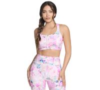 Skechers GoWalk Seascape Reggiseno Floreale Cerniera Frontale Donna (FS11603)