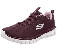 Skechers Graceful Get Connected, Sneaker Donna, Wine, 41 EU