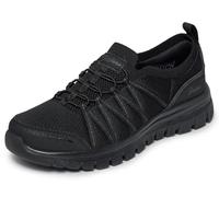 Skechers Graceful PURECRUSH Sneaker da Donna, Nero, 38