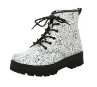 Skechers Bambina Gravlen Hi - Doodle Down Shoes in Argento/Nero, Taglia 37