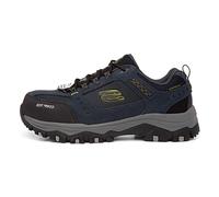 Skechers Greetah, Sneaker Uomo, Blu Navy Suede Leather W Textile Nvbk, 39.5 EU