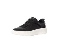 Skechers Handfree Slip-in Court Break Doppio Ventilato, Scarpe da Ginnastica Uomo, Black Duraleather Mesh, 40 EU