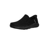Skechers Handfree Slip-in Equalizzatore 5.0 Drayze, Scarpe da Ginnastica Uomo, Nero Mesh Duraleather Nero Trim, 48.5 EU