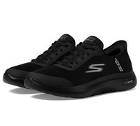 Skechers Handfree Slip-in Go Walk Arch Fit 2.0 Simplicity 2, Scarpe da Ginnastica Uomo, Tessuto Sintetico Nero, 42.5 EU