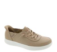 Skechers Hands Free Slip-ins Bobs Skip B Cute Sweet, Skipper MANTENERLO Dolce Donna, Tan Canvas, 36 EU