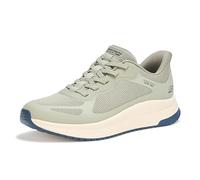Skechers Hands Free Slip-ins-Bobs Sport Squad Chaos 4, Scarpe da Ginnastica Uomo, Foglia di Oliva per Me, Leaf It To Me, 49.5 EU