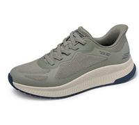 Scarpe da ginnastica Skechers Slip-ins BOBS SQUAD 4 verde grigio - 44