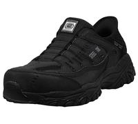Skechers Hands Free Slip-ins Cankton-Faison St, Scarpe per lavori industriali Uomo, Nero, 41 EU Larga