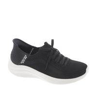 Skechers Hands Free Slip-ins Ultra Flex 3.0-Brilliant Path, Scarpe da Ginnastica Donna, Nero e Bianco, 36 EU Larga
